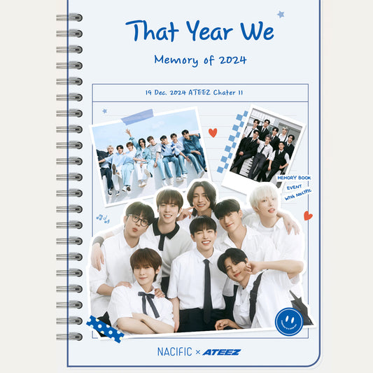 Nacific x Ateez Memory of 2024 asian authentic genuine original korean skincare montreal toronto calgary canada thekshop thekshop.ca natural organic vegan cruelty-free cosmetics kbeauty vancouver free shipping clean beauty routine skin makeup kpop stayz stan fandom photocard stray kids treasure ateez atiny dix30 brossard ddo st-bruno new store