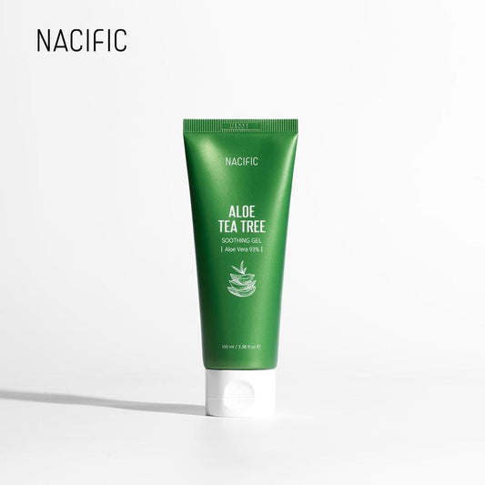 NACIFIC Aloe Tea Tree Soothing Gel asian authentic genuine original korean skincare montreal toronto canada thekshop thekshop.ca natural organic vegan cruelty-free cosmetics kbeauty vancouver free shipping