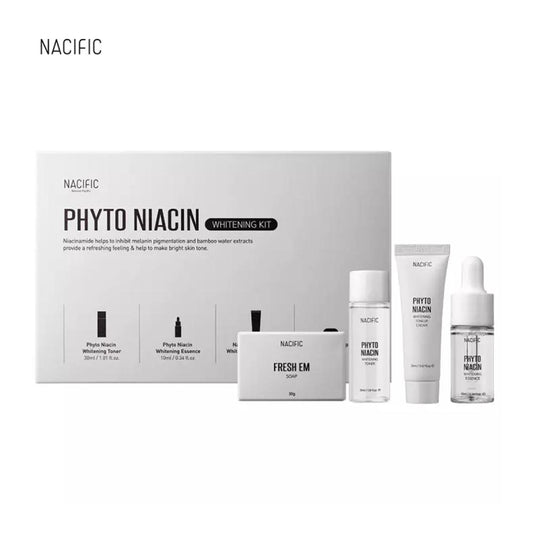 Nacific - Phyto Niacin Whitening Kit asian authentic genuine original korean skincare montreal toronto canada thekshop thekshop.ca natural organic vegan cruelty-free cosmetics kbeauty vancouver free shipping