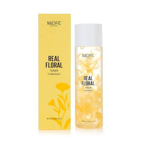 NACIFIC - Real Floral Toner Calendula Toner asian authentic genuine original korean skincare montreal toronto canada thekshop thekshop.ca natural organic vegan cruelty-free cosmetics kbeauty vancouver free shipping