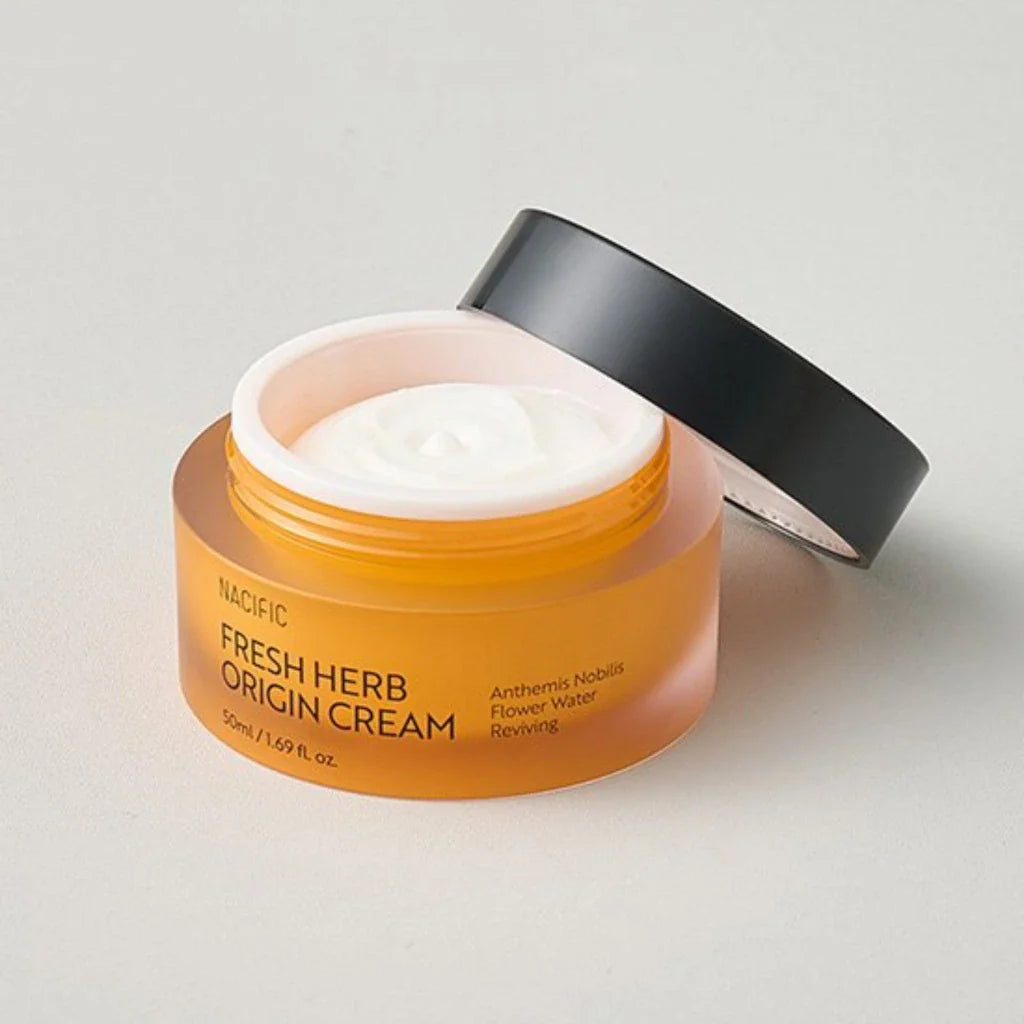 NACIFIC Fresh Herb Origin Cream 50mL Deeply Hydrating Korean Cream for Smooth Radiant Skin