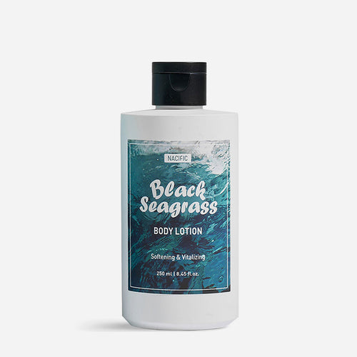 Nacific Black Seagrass Body Lotion 250mL Korean Marine Body Lotion for Soft, Hydrated Smooth Skin