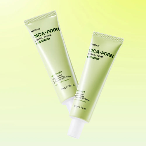Nacific Cica PDRN Barrier Cream 50g Soothing Korean Barrier Cream for Sensitive & Dehydrated Skin