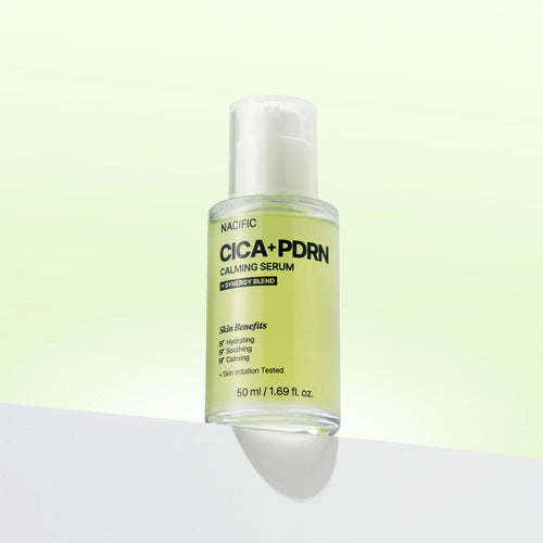 Nacific Cica PDRN Calming Serum 50mL Soothing Korean Serum for Sensitive & Acne-Prone Skin