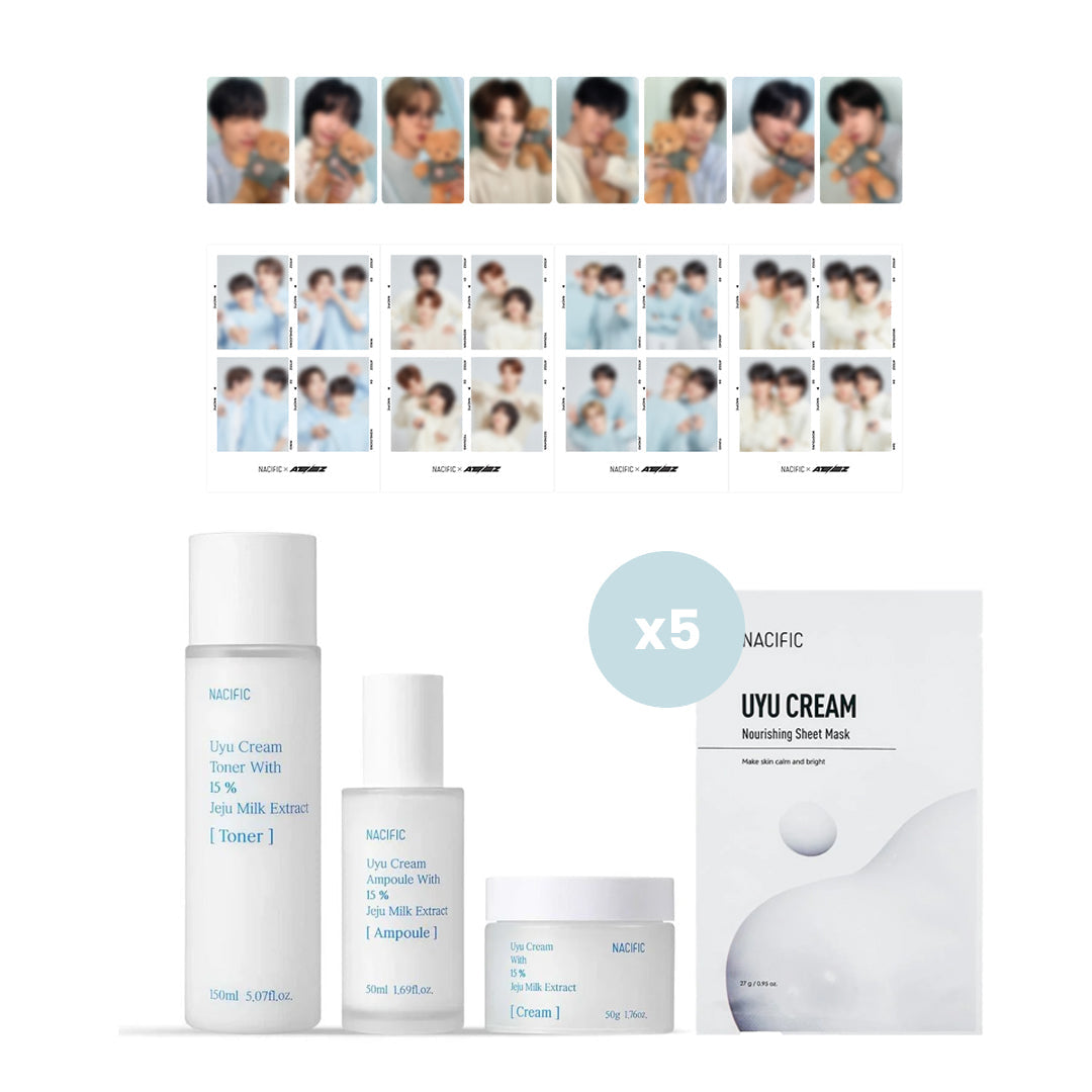 Nacific x ATEEZ Our Story Set Selfie Photocards + Special 4-Cuts asian authentic genuine original korean skincare montreal toronto calgary canada thekshop thekshop.ca natural organic vegan cruelty-free cosmetics kbeauty vancouver free shipping clean beauty routine skin makeup kpop stayz stan fandom photocard stray kids treasure ateez atiny dix30 brossard ddo st-bruno new store