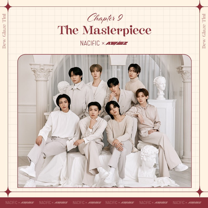 Nacific x ATEEZ The Masterpiece Event Dew Glaze Tint Set ATEEZ Selfie Photocards + Special Photocards asian authentic genuine original korean skincare montreal toronto calgary canada thekshop thekshop.ca natural organic vegan cruelty-free cosmetics kbeauty vancouver free shipping clean beauty routine skin makeup kpop stayz stan fandom photocard stray kids treasure ateez atiny dix30 brossard