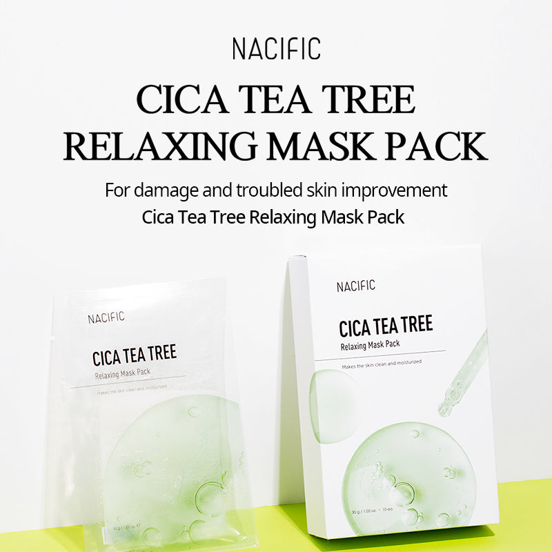 Nacific Cica Tea Tree Mask